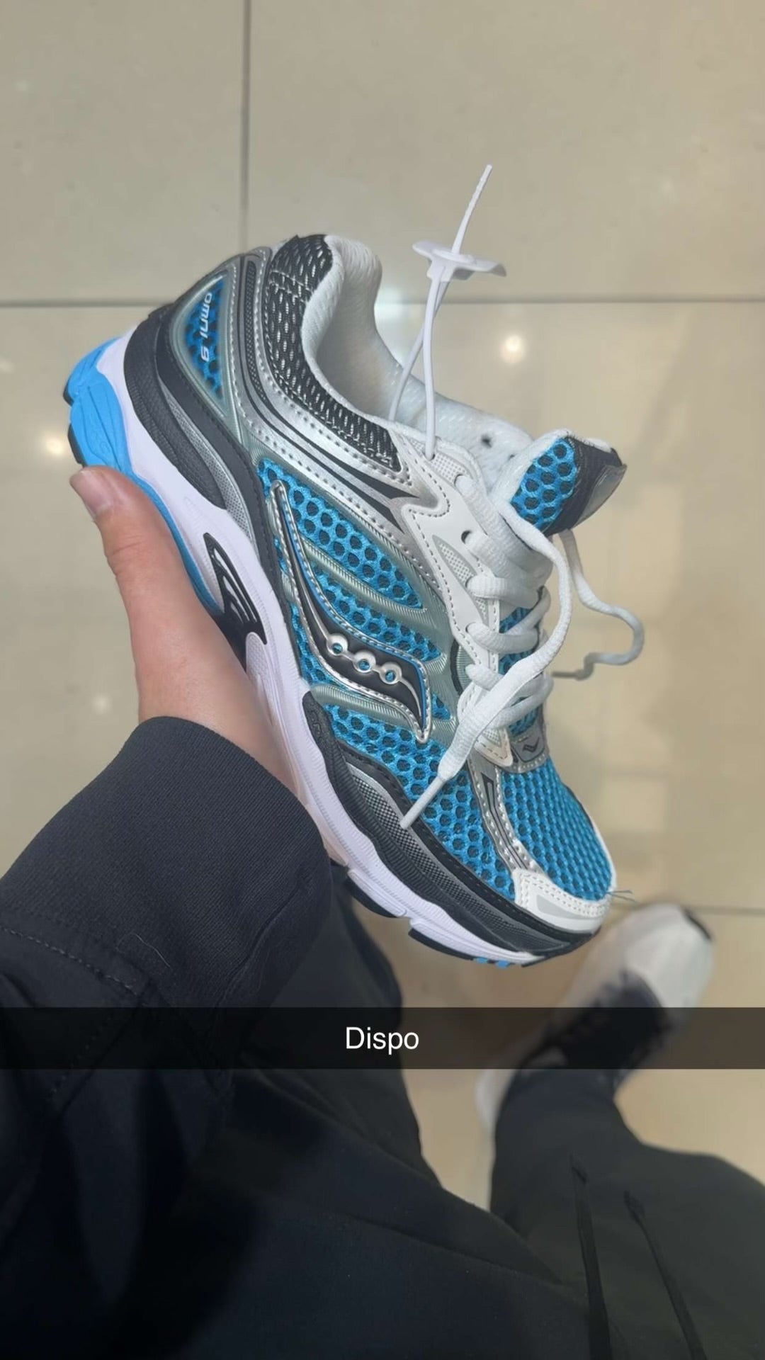 Saucony Omni 9 blue / yellow