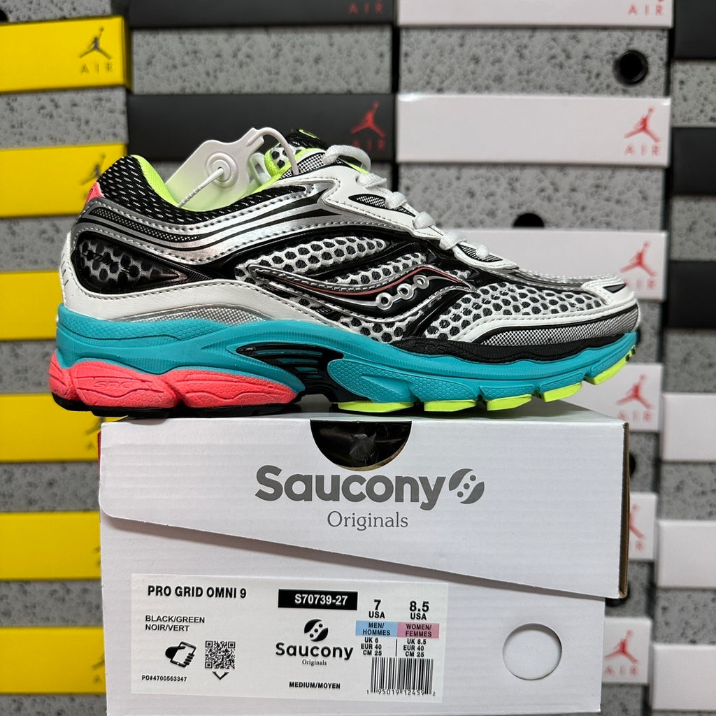 Saucony Omni 9 blue / yellow / red