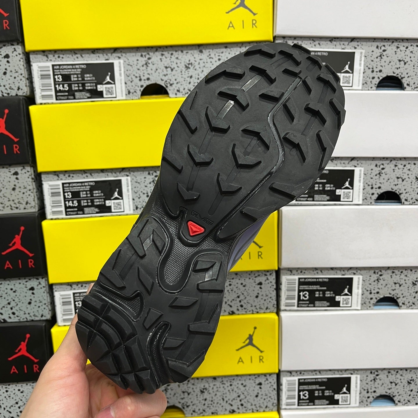 Salomon XT-6 violette et bleu