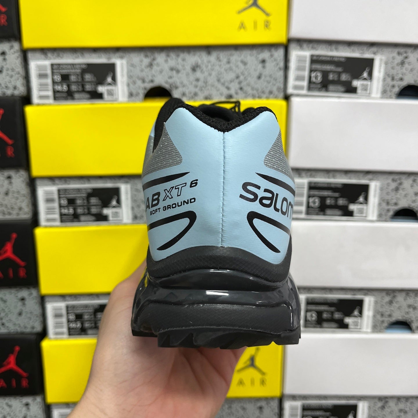 Salomon XT-6 violette et bleu