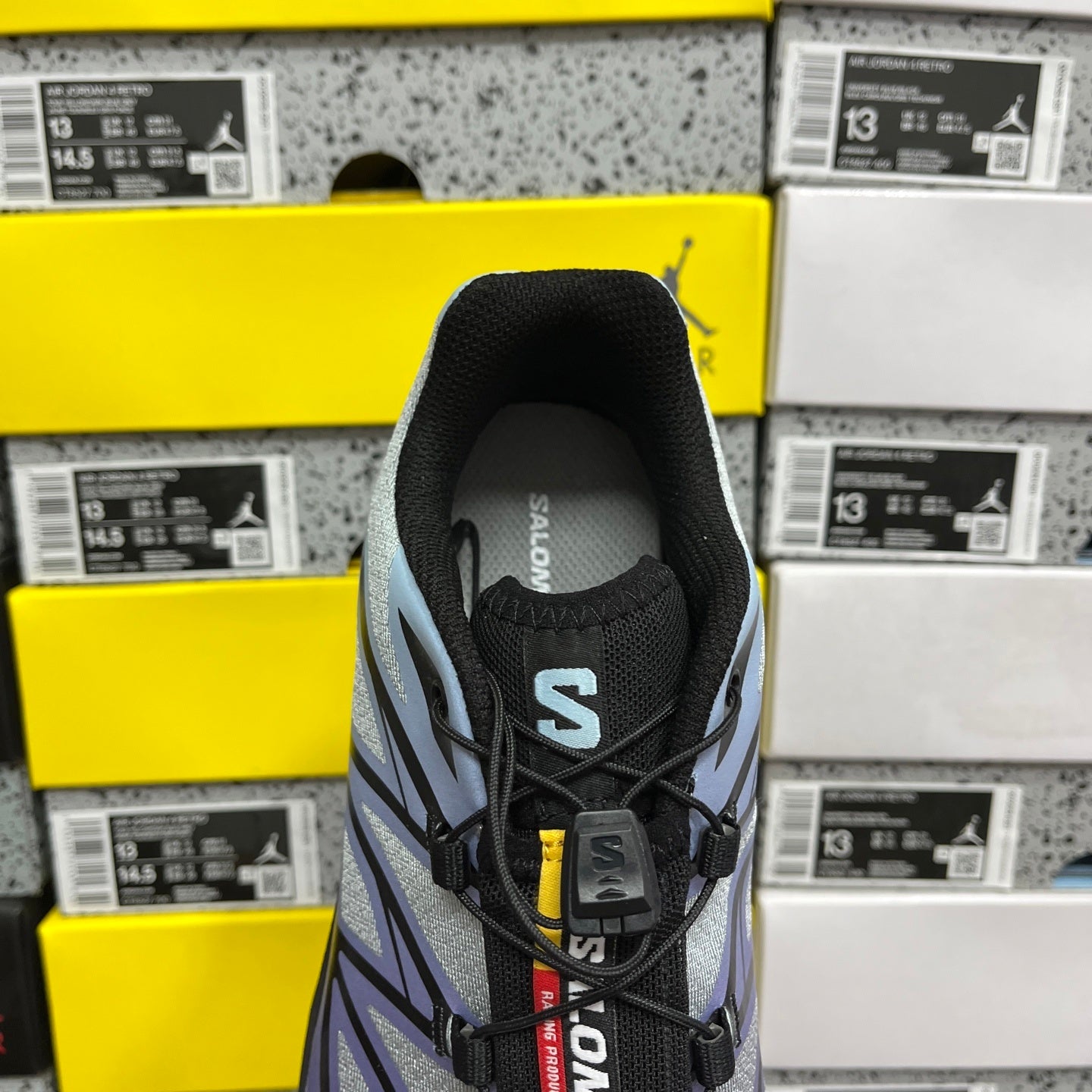 Salomon XT-6 violette et bleu