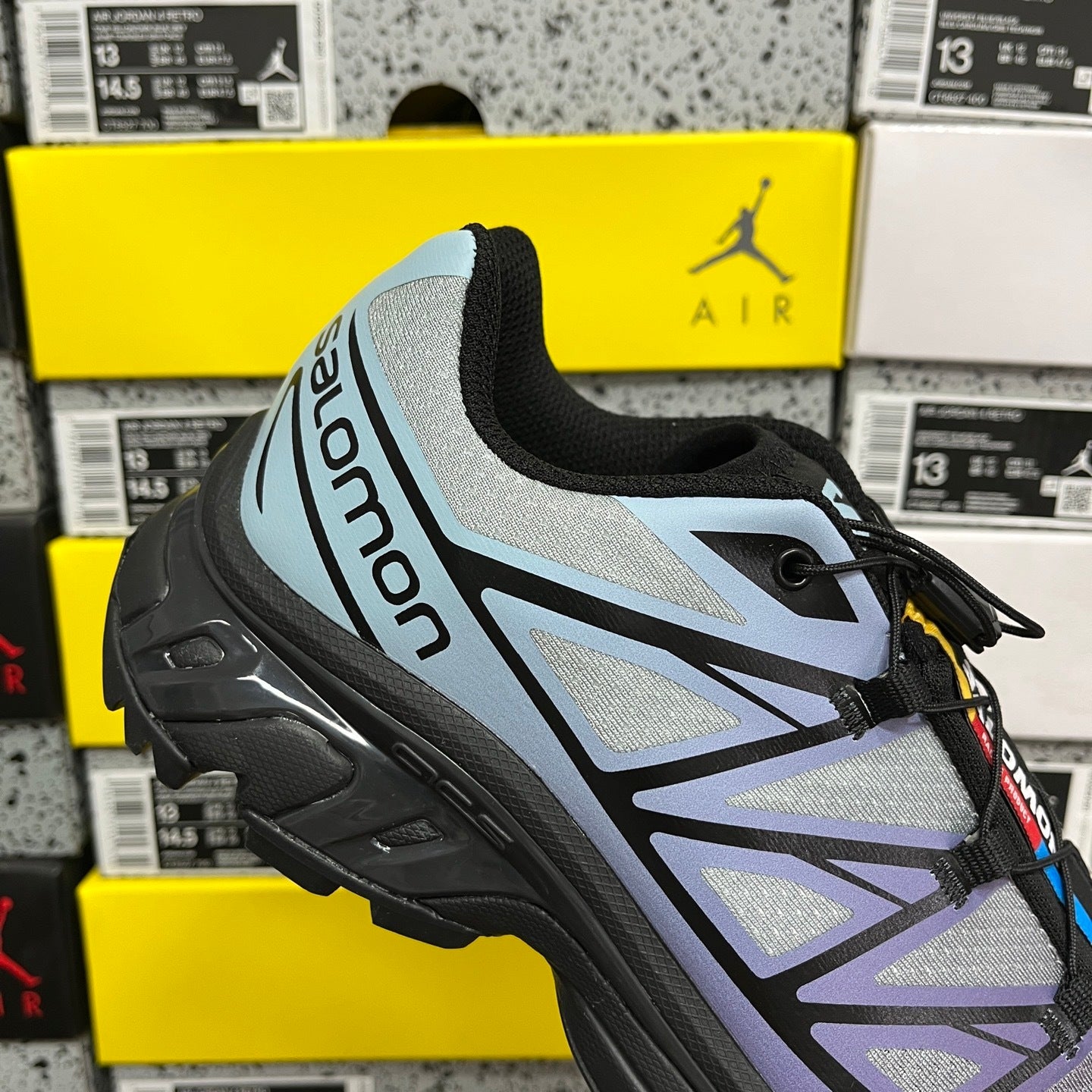 Salomon XT-6 violette et bleu