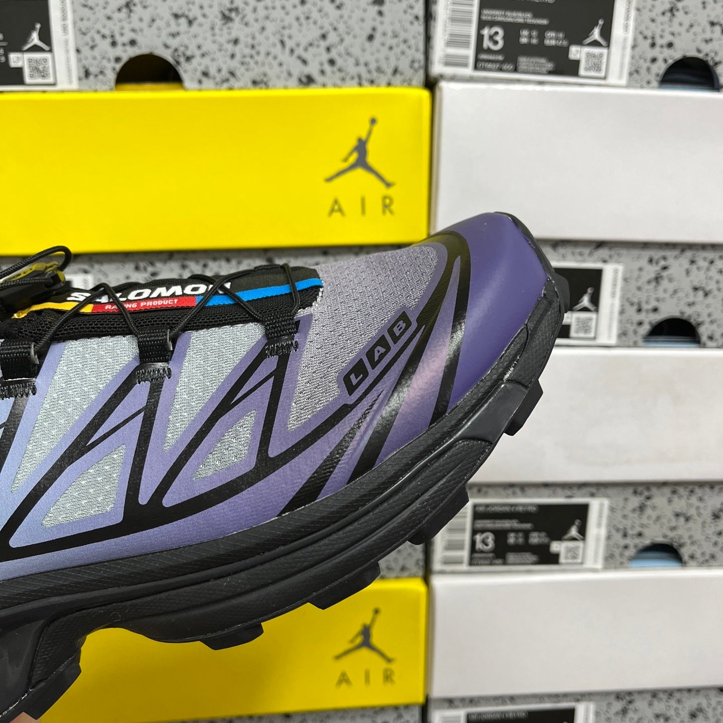 Salomon XT-6 violette et bleu