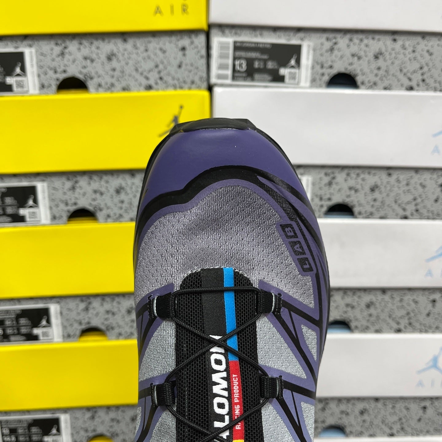 Salomon XT-6 violette et bleu