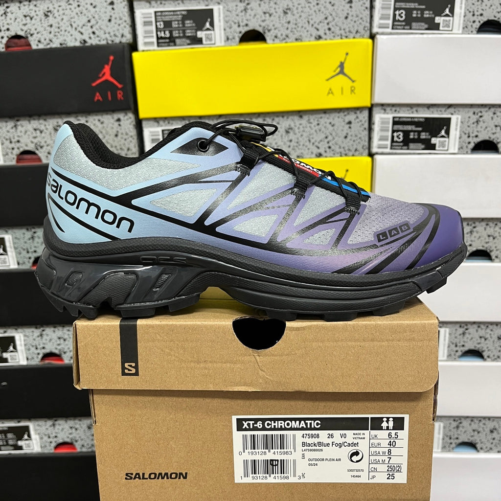 Salomon XT-6 violette et bleu